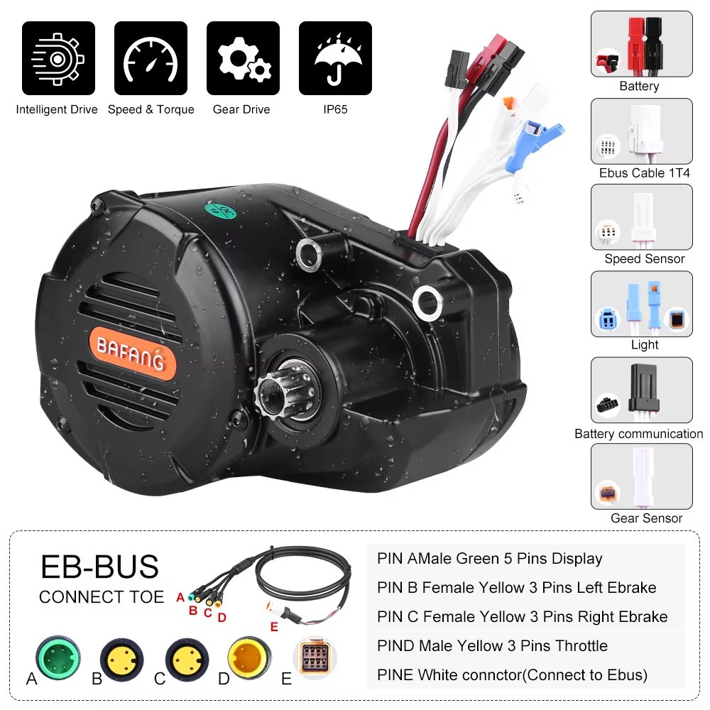 Kit de conversión para bicicle - Mid Drive Conversion Kit 1000W reseña y precio
